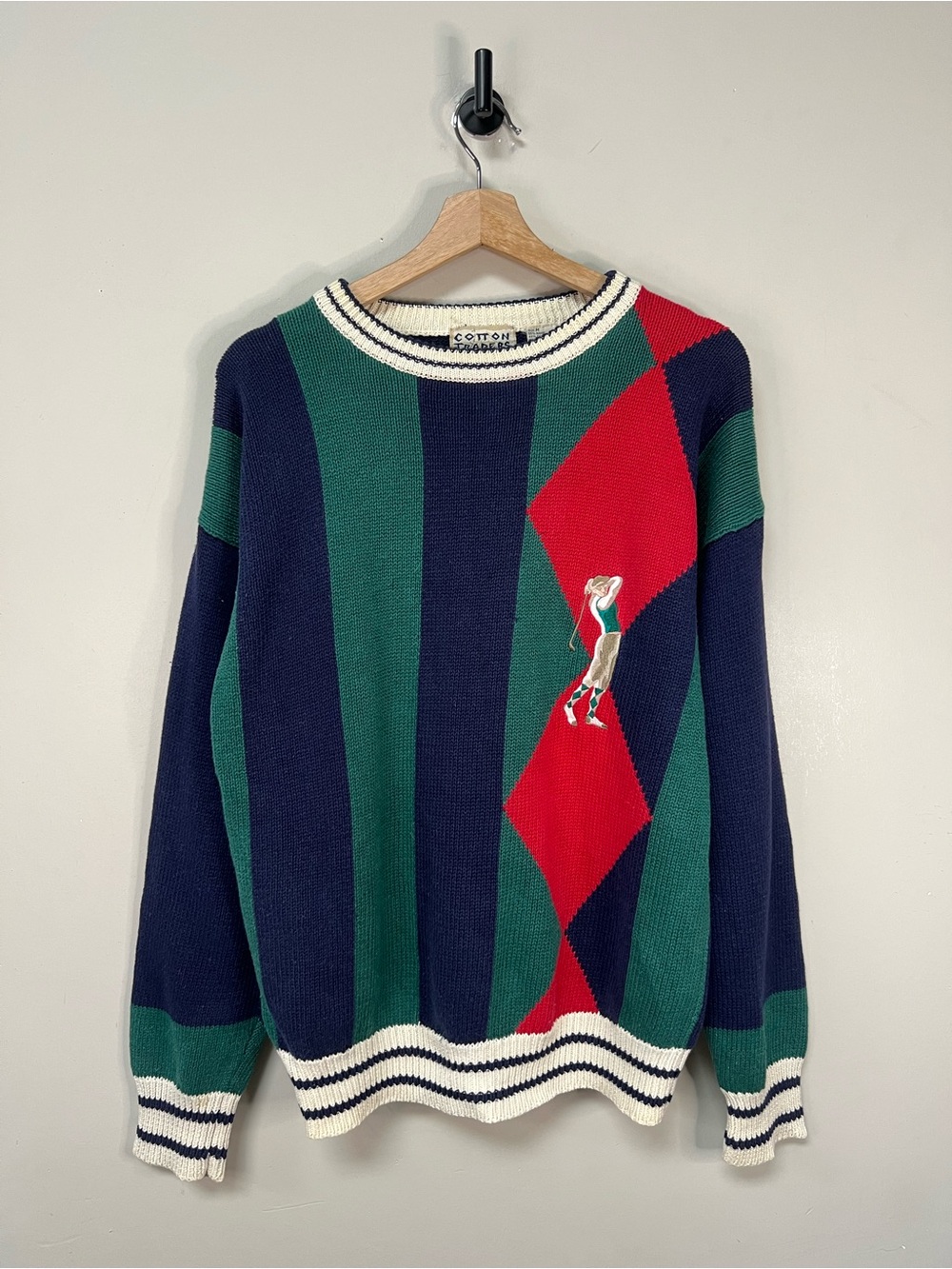 Vintage 90s Golf Knit Sweater